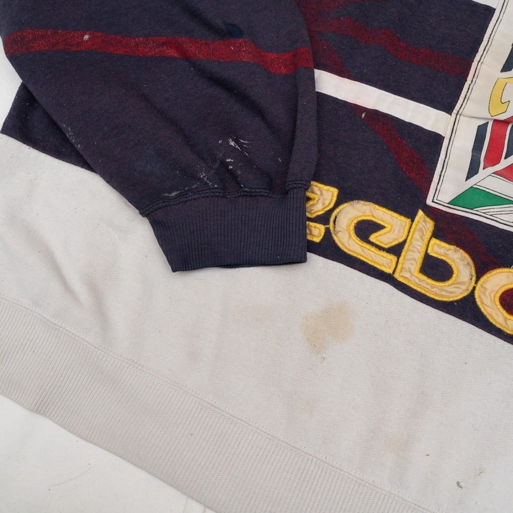 Vintage 80s Reebok Sport Special Edition International Cyclists Sweatshirt L - Picture 4 of 14